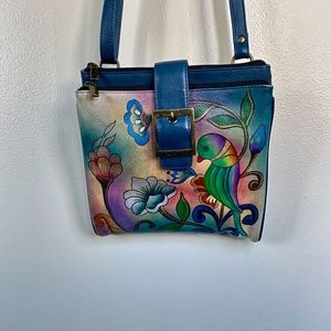 Anna by Anuschka Genuine Leather Portuguese Parrot